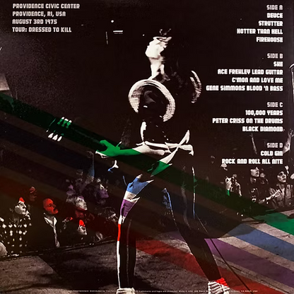 KISS 2xLP Overkill Kabuki Theatre (Grey Marbled Coloured Vinyls) Promo