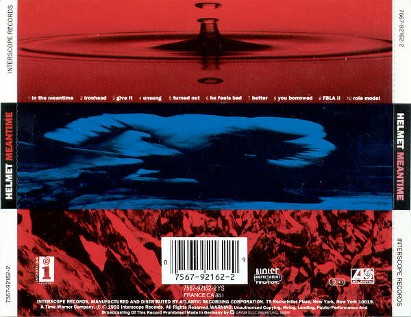 Helmet - Meantime - CD - CD Muy Buen Estado / Portada Como Nueva (VG+/M-)