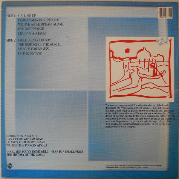 Gang Of Four – Songs Of The Free - LP - 1982 - Warner Bros. Records – 1-23683 - Vinilo Muy Buen Estado / Portada Muy Buen Estado (VG+/VG+) - DISPONIBILIDAD INMEDIATA / IMMEDIATE AVAILABILITY.