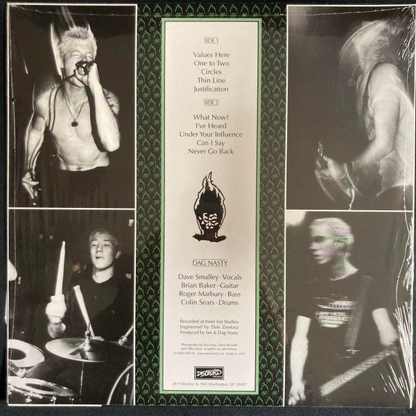 Dag Nasty - Can I Say (LP, Album, Ltd, RE, RM, Verde / Green)