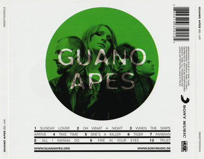Guano Apes – Bel Air - CD - Nuevo sin usar pero no precintado / New unplayed but not sealed.