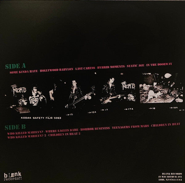 Misfits - Calling All Fiends - Studio Outtakes 1979-1980 (LP, Unofficial, Gre)