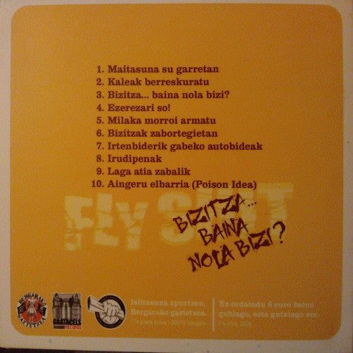 Fly Shit – Bizitza...Baina Nola Bizi? - CD - Digipak - 2004