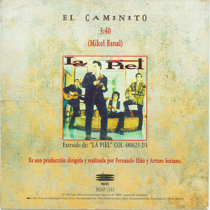 La Piel – El Caminito - CD, Single - Cardboard Sleeve - 1995 - Epic – SAMP 3343, CBS/Sony – SAMP 3343 - USADO / USED (VG+ / VG+)