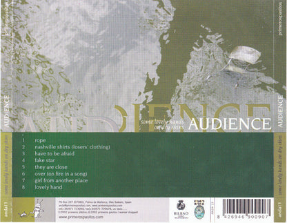 Audience – Some Lovely Hands On Dry Skins - CD - 2002 - Primeros Pasitos – anda13 - CD Muy Buen Estado (VG+) / Portada Como Nueva (M-)