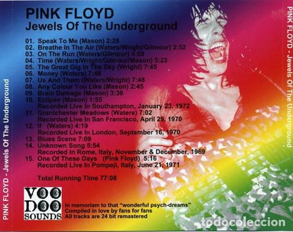 Pink Floyd – Jewels Of The Underground - CD - Unofficial Release - Voodoo Sounds – PF-K2