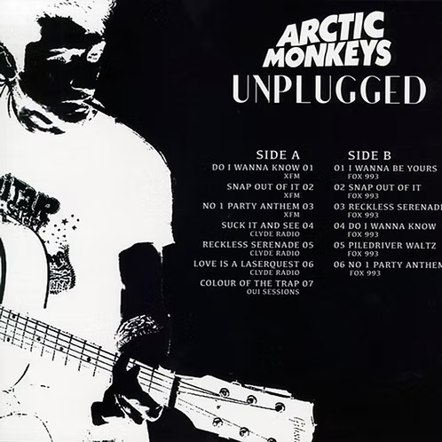 ARCTIC MONKEYS LP Unplugged (Light Blue Marbled Coloured Vinyl)