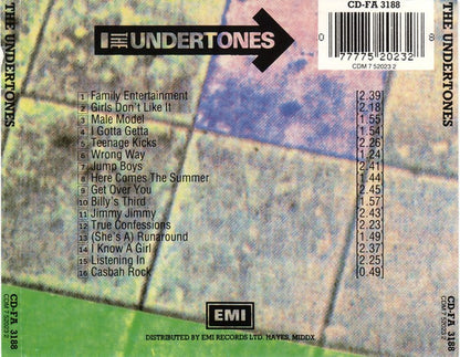 The Undertones – The Undertones - CD - CD Como Nuevo / Portada Como Nueva (M-/M-)