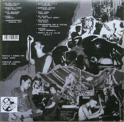 Various - Mas Que Punk... Punk Baino Gehiago (LP, Comp, RE)