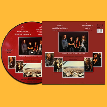 METALLICA LP Master Of Puppets (Picture Disc with Cover and Insert)