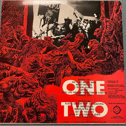 S.N.F.U. ‎– ... And No One Else Wanted To Play - LP - 1985 - Better Youth Organization ‎– BYO 009 - Muy Buen Estado / Very Good Condition (M- / VG+)