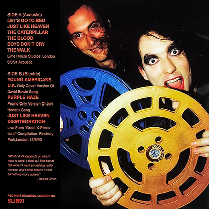 THE CURE LP Some Like It Blue (Blue Marbled Coloured Vinyl)