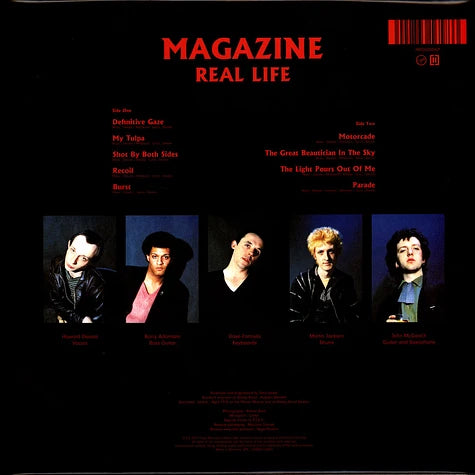 Magazine Real Life Red Vinyl Ediiton LP (Integral Distribution Services)