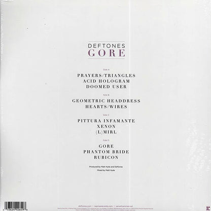 Deftones – Gore - 2xLP - Gatefold Sleeve - Includes an insert
