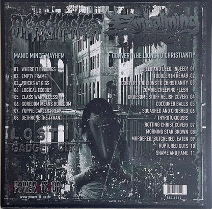 Agathocles / Embalming Theatre - Lost In Gadget-City (LP, Ltd, Marrón/Brown)