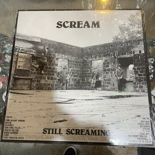 Scream – Still Screaming - LP - Negro / Black - With Insert and MP3 - Dischord Records – DIS 9 V, Dischord Records – № 9