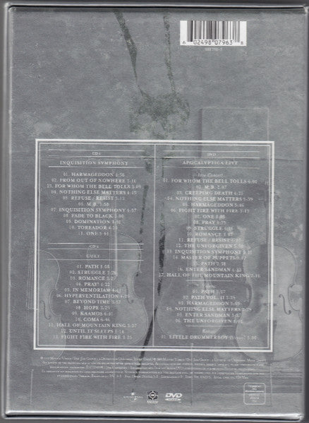 Apocalyptica – Limited Edition Collectors Box Set - 2xCD + DVD - Como Nuevo / Like New (M- / M-)