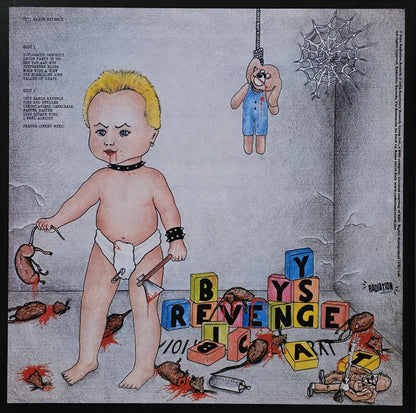 Charged G.B.H - City Baby's Revenge (LP, Album, Ltd, RE)