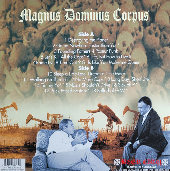 MDC – Magnus Dominus Corpus - LP - 2017 - Beer City Skateboards And Records – BCR184-1