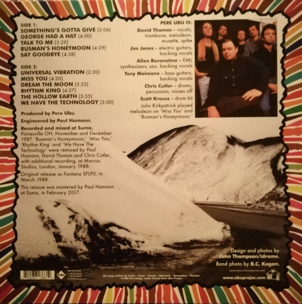 Pere Ubu - The Tenement Year (LP, Album, Ltd, RE, RM, Transparente / Clear)