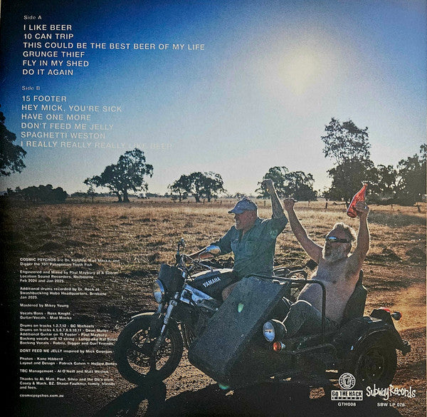 Cosmic Psychos - I Really Like Beer (LP)