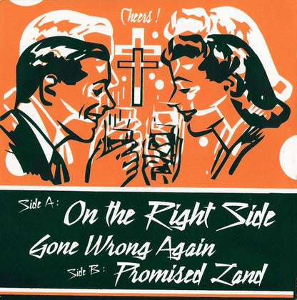 Skip Jensen & His Shakin' Feet – On The Right Side - 7" - 2003 - Yakisakana Records – SAZAE 010 - Vinilo Muy Buen Estado / Portada Como Nueva (VG+/M-)