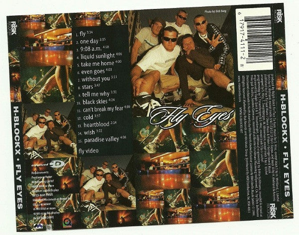 H-Blockx ‎– Fly Eyes - CD - CD Como Nuevo / Portada Como Nueva (M-/M-)