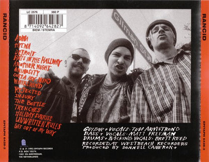 Rancid – Rancid - CD - Epitaph – 6428-2