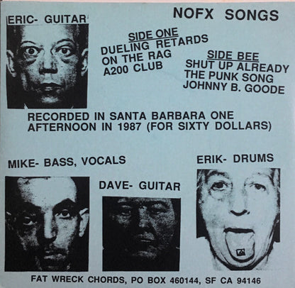 NOFX – The P.M.R.C. Can Suck On This - 7" - Fat Wreck Chords ‎– FAT501