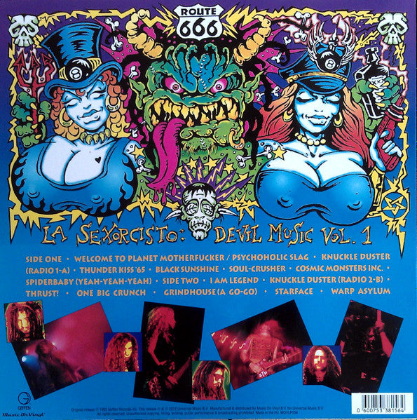 White Zombie – La Sexorcisto: Devil Music Vol. 1 - LP - 180 Gr. - 2012 - Music On Vinyl – MOVLP534, Geffen Records – MOVLP534