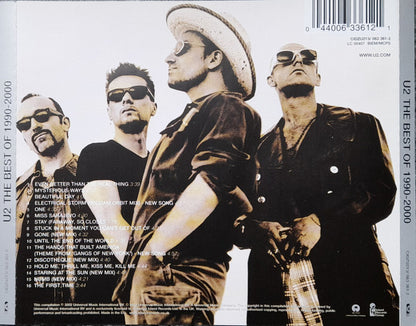U2 ‎– The Best Of 1990-2000 - CD - CD Como Nuevo / Portada Como Nueva (M-/M-)