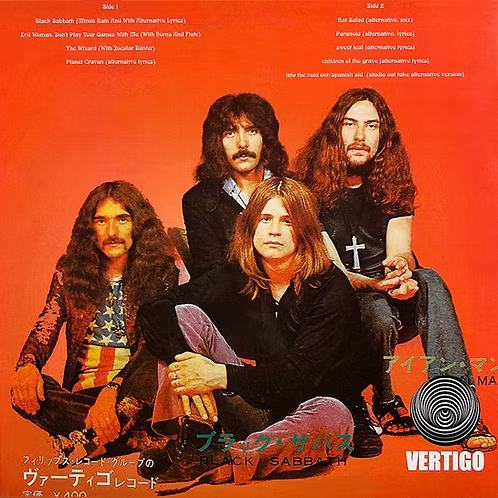 BLACK SABBATH LP Alternative Version 69-71
