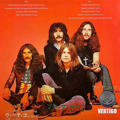 BLACK SABBATH LP Alternative Version 69-71