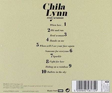 Chila Lynn – Real Woman - CD - 2012 - EMI – 50999 9 55817 2 9