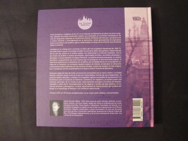 La Ciudad Secreta. Sonidos Experimentales En la Barcelona Pre-olímpica 1971-1991 - 3xCD + Libro de Tapa Dura de 283 Páginas - 2013 - Munster Records – Como Nuevo / Like New (M- / M-)