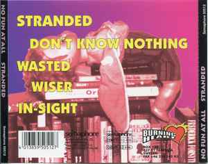 No Fun At All ‎– Stranded - CD - Como Nuevo / Like New (M- / M-)