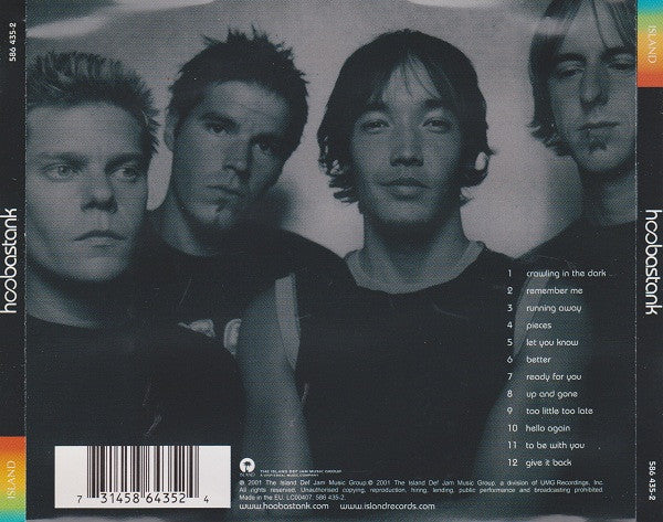 Hoobastank – Hoobastank - CD - Island Records – 586 435-2