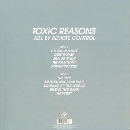 Toxic Reasons Kill By Remote Control Grey Vinyl Edition LP (Audioplatter)