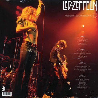 Led Zeppelin - Live At Madison Square Garden In NYC, July 1973 - LP
