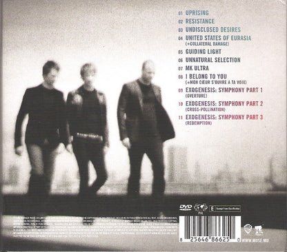 Muse – The Resistance - CD+DVD - CD y DVD Muy Buen Estado / Portada Como Nueva (VG+/M-)
