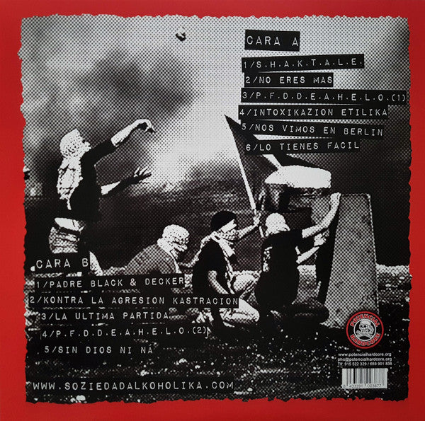 Soziedad Alkoholika - Intoxikazión Etílika (LP, RE)