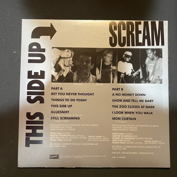 Scream (2) - This Side Up (LP, Album, RE, Azul / Blue)