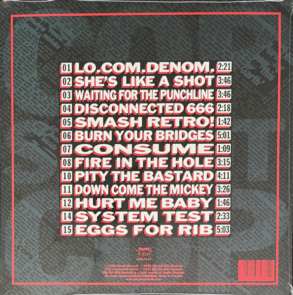 Cop Shoot Cop - Consumer Revolt (LP, Album, RSD, Ltd, RE, RM, Blue Transparent)