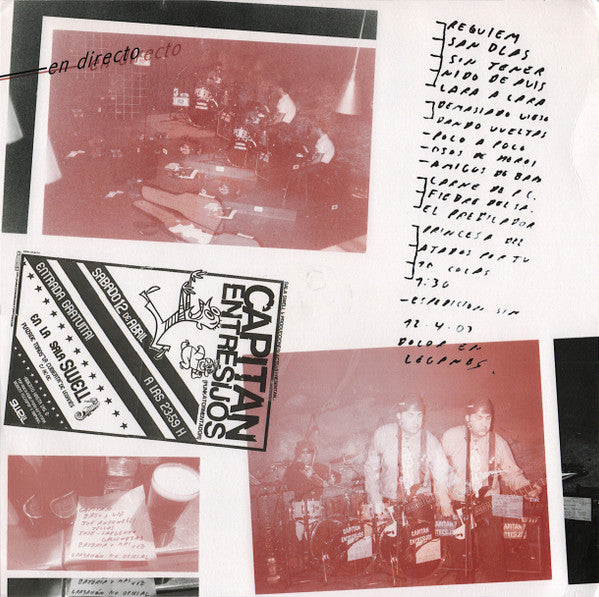 Capitan Entresijos - Triple Cara... A Dolor (LP + LP, S/Sided + Unofficial)