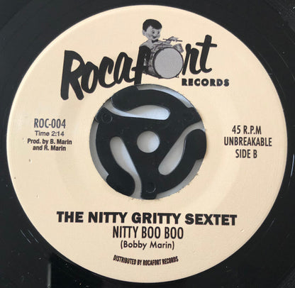 The Nitty Gritty Sextet – Something New / Nitty Boo Boo - 7" - 2014 -Rocafort Records – ROC-004 - Vinilo Como Nuevo / Portada Genérica (M-/Generic)