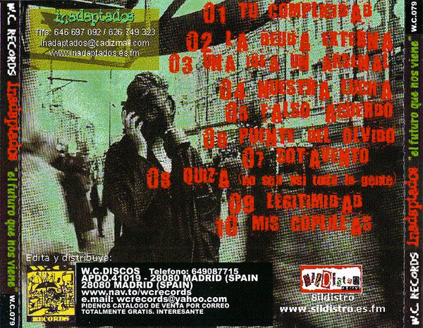 Inadaptados – El Futuro Que Nos Viene - CD - NUEVO - PRECINTADO / NEW – SEALED.
