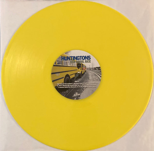 Huntingtons - High School Rock (LP, Album, Ltd, RE, RM, Yel)