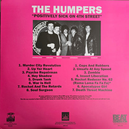 The Humpers - Positively Sick On 4th Street (LP, Album, RE, RM)