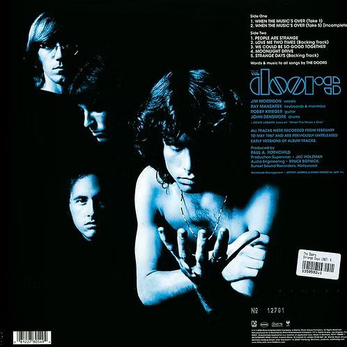THE DOORS LP Strange Days 1967: A Work In Progress, Part 2 Record Store Day 2026