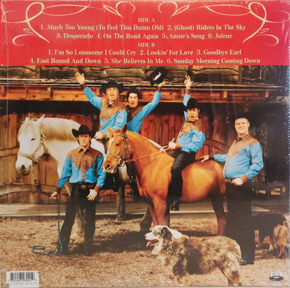 Me First And The Gimme Gimmes - Love Their Country (LP, Album, Ltd, RP, Mustard Yellow)